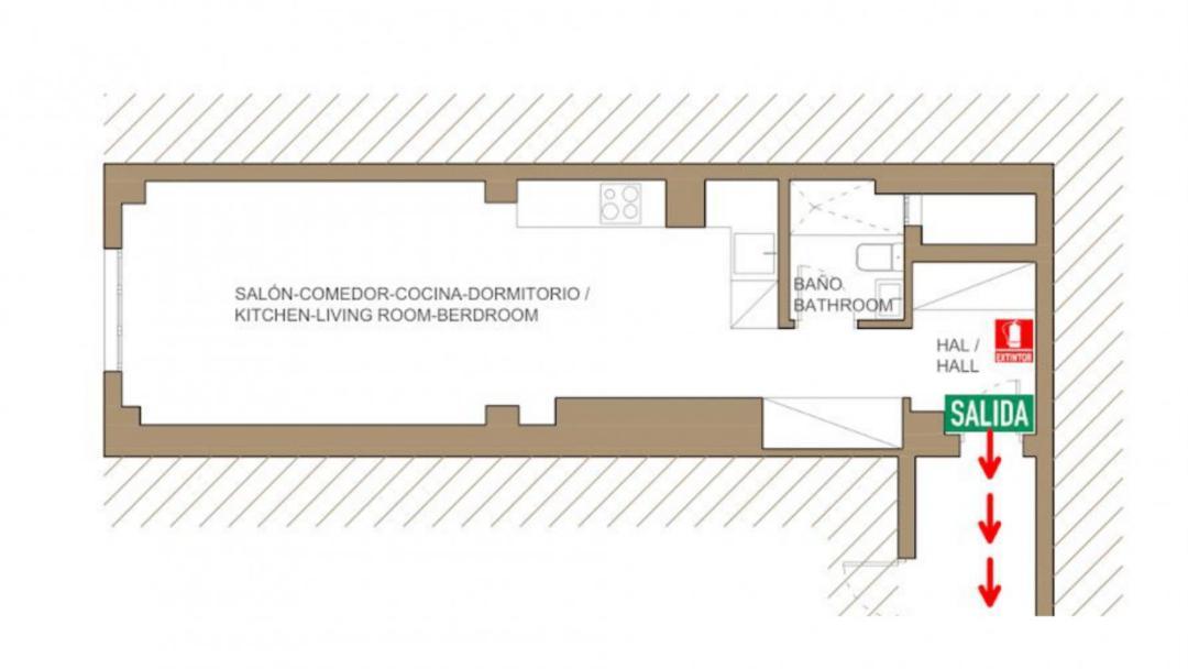 New And Cozy-Studio-Chueca Madrid Exterior foto